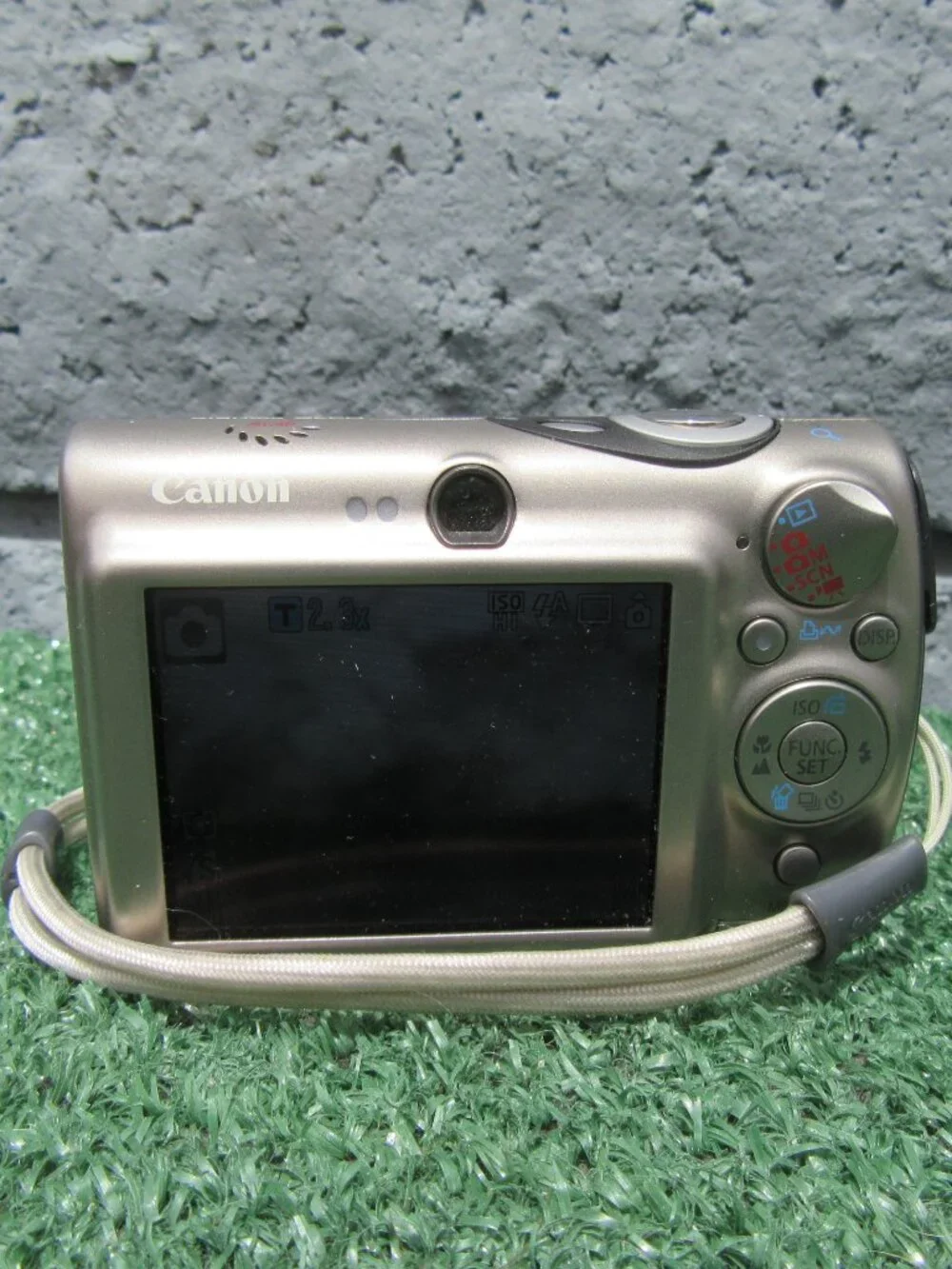 Canon Powershot SD900 Digital Elpha 10MP Camera Titanium PC1206 2 New Batteries